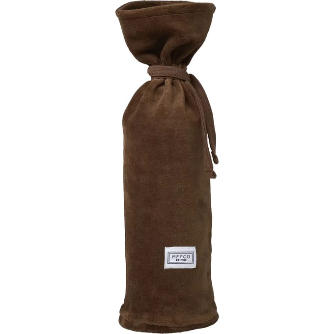 Meyco Baby Velvet kruikenzak - chocolate