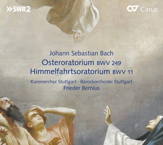 Kammerchor Stuttgart, Barockorchester Stuttgart, Frieder Bernius - J.S. Bach: Osteroratorium BWV 249 | Himmelfahrtsoratorium BWV 11 (CD)