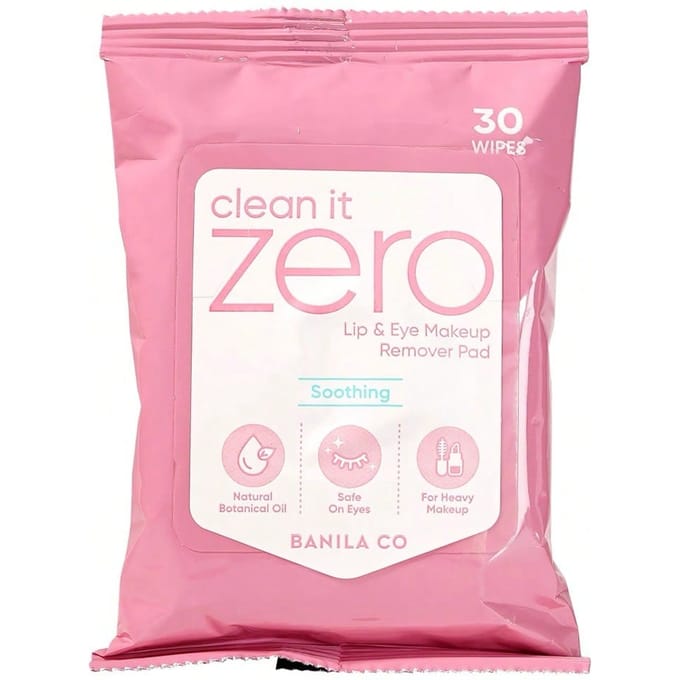 Lingette Demaquillante Lèvres & Yeux Clean It Zero pink