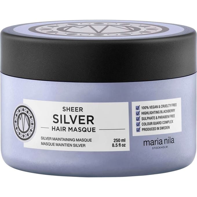 Maria Nila Sheer Silver Masque Conditioner voor gekleurd haar Dames 250 ml