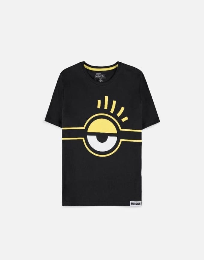 Minions Heren T-shirt - M - Zwart