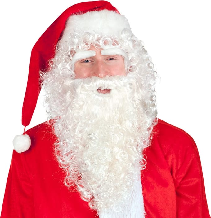Boland - Set Kerstman deluxe - Volwassenen - Mannen - Kerstman - Kerst