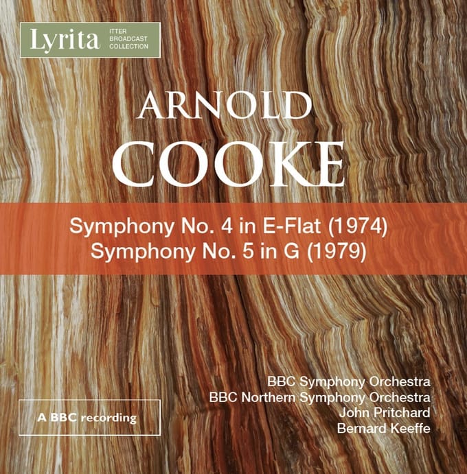 BBC Symphony Orchestra, John Pritchard & Berna Keeffe - Cooke: Symphony No. 4 In E Flat (1975) | Symphony No. 5 In G (1979) (CD)