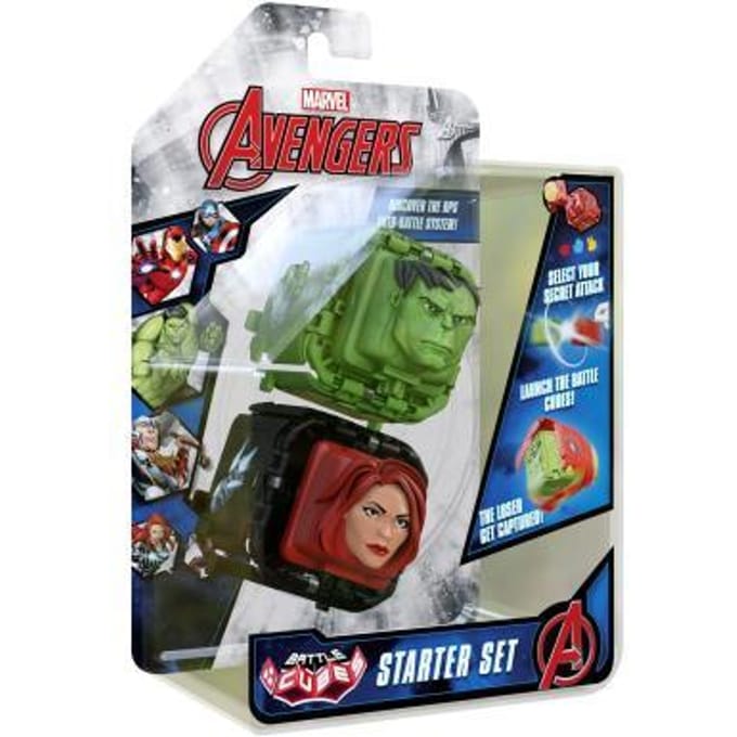 Marvel Avengers Battle Cube - Hulk Vs Black Widow  - Battle Fidget Set