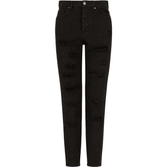 Armani Exchange Dames/Dames J51 Denim Slim Jeans (Zwart)