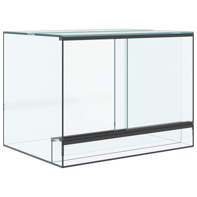 vidaXL Terrarium met opslag Transparant 40 x 30 x 30 cm Glas