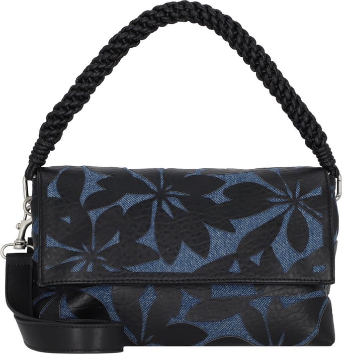 Desigual Schoudertas Handtas Accessories Crossbody Bag Blue Zwart