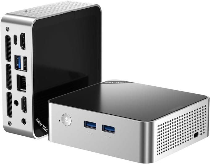 Mini PC - Compacte Computer - Multitasking Werk - Krachtige Radeon Grafische Kaart - 11.5 x 10.6 x 3.7 cm