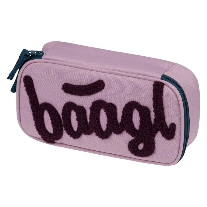 Baagl School etui Roze 1-rits