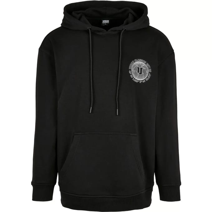 Urban Classics - Globetrotter Hoodie/trui - M - Zwart
