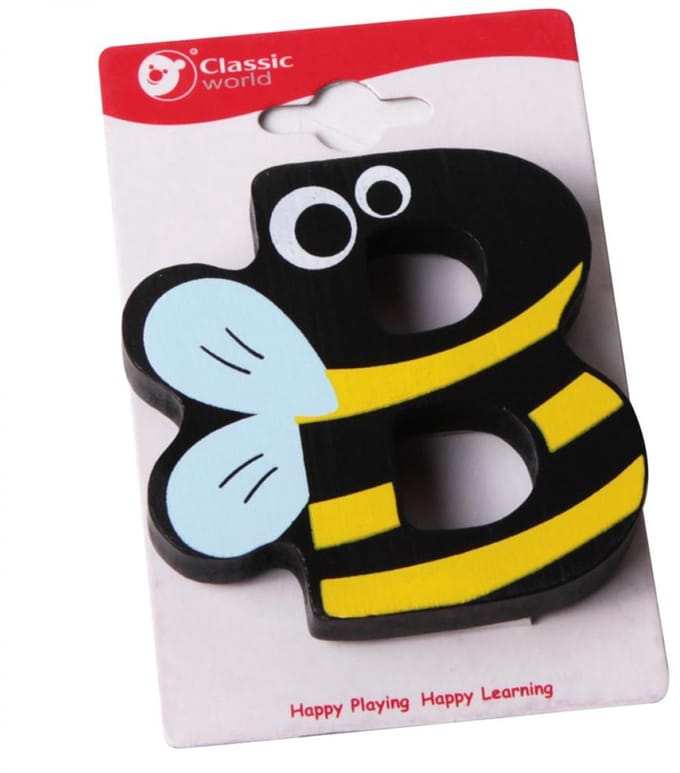 CLASSIC WORLD houten letter B