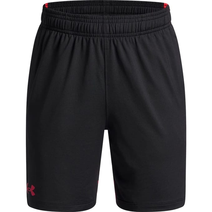 Under Armour Jacquard-short met ventilatieopeningen voor kinderen (Zwart)