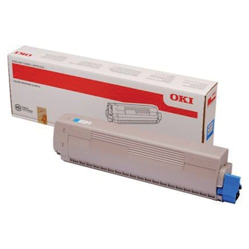 OKI 45862839 toner cartridge cyaan (origineel)