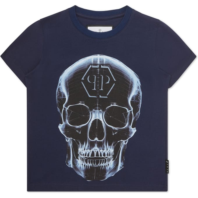 T-Shirt Ronde Hals Ss Skull