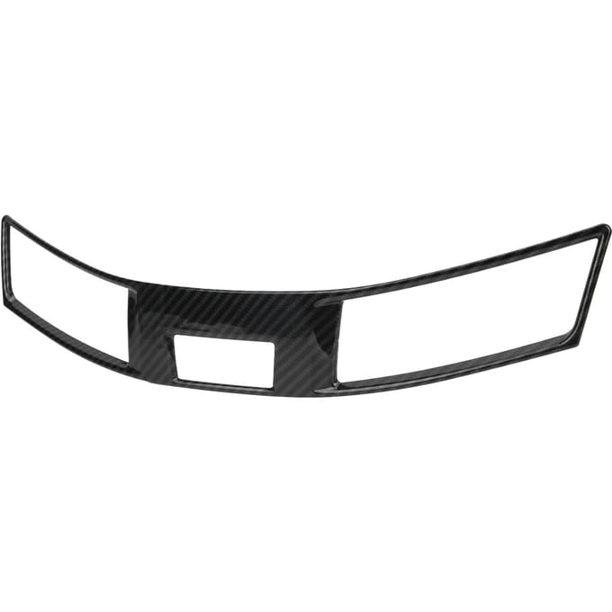Middenconsole Midden Ventilatieuitlaat Frame Cover Sierlijst Past voor Nissan Navara Frontier NP300 2015?2019 black