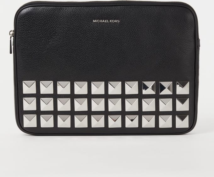 MICHAEL Michael Kors Jet Set laptophoes met logoprint 13 inch - Zwart
