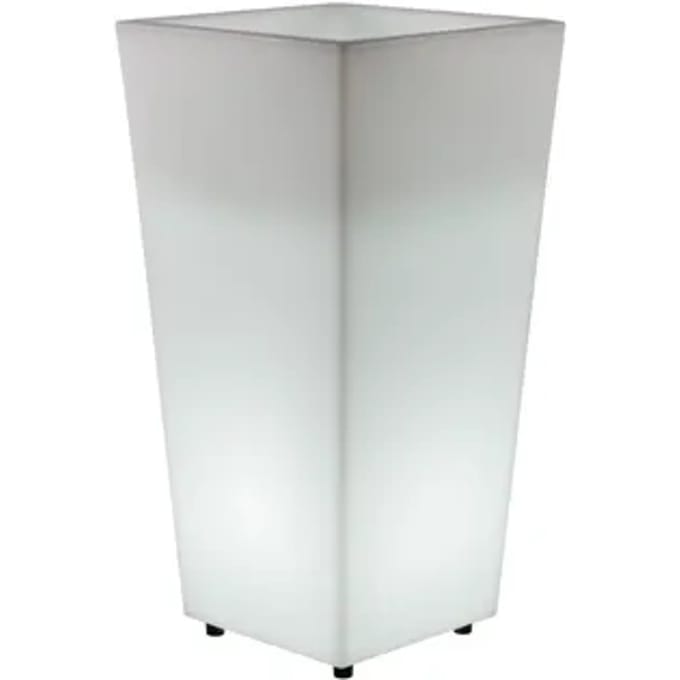 Newgarden Bloempot Melisa - Wit - 30x30x58cm