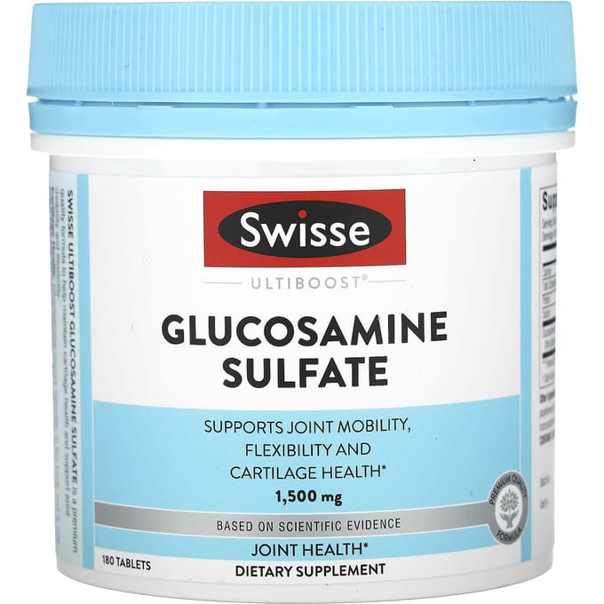 Ultiboost, Glucosaminesulfaat, 1.500 mg, 180 Tabletten