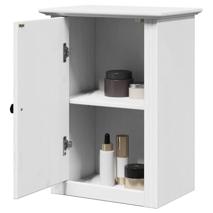 Meuble Haut Mural de Salle de Bain BODO Blanc 44 x 30 x 60 cm
