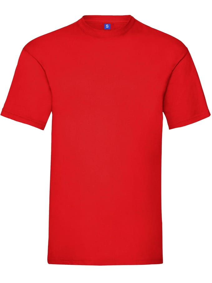 Kruze Heren Crew Neck T-Shirts (5 Pack) - SKY/RED/CHAR/NVY/GRY
