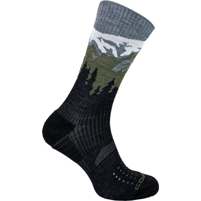 Heren Lichte Merino Wol Sokken - Comodo - Ademend voor Trekking en Wandelen