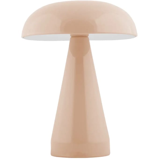 Leitmotiv Tafellamp Rachel LED - Bruin - 15.5x15.5x20.5cm - Scandinavisch