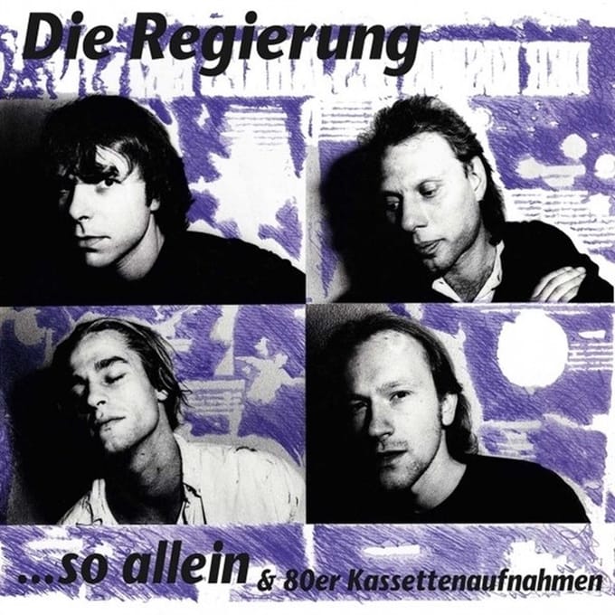 Die Regierung - So Allein & 80Er Kassettenaufnahmnen (2 LP) (Remastered)