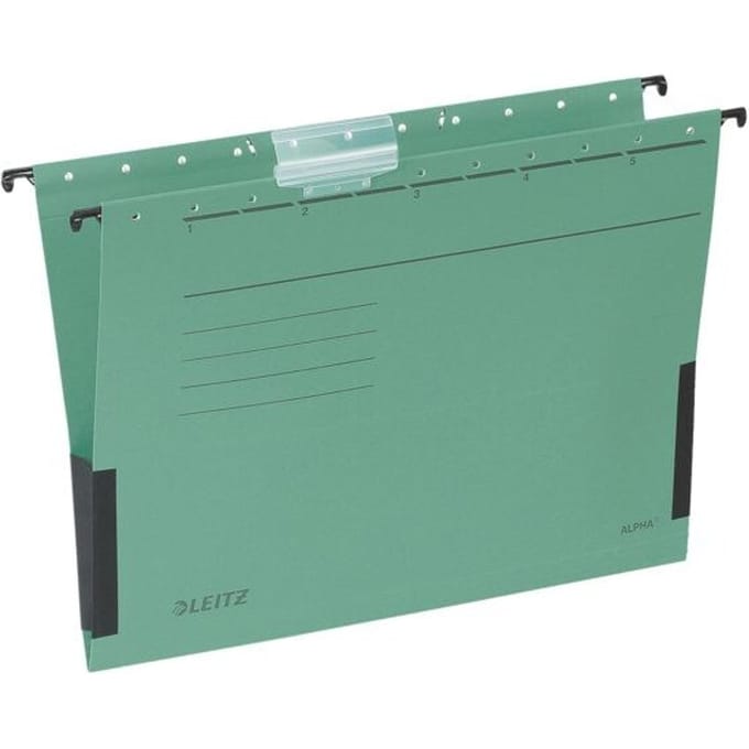 Leitz Alpha - Grün - A4 - Pappe - Metall - FSC - DIN 821 (1986-30-55)