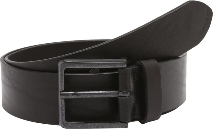 LLOYD Leren Riem Men´s Leather Belt 3.5 W80 Black Zwart