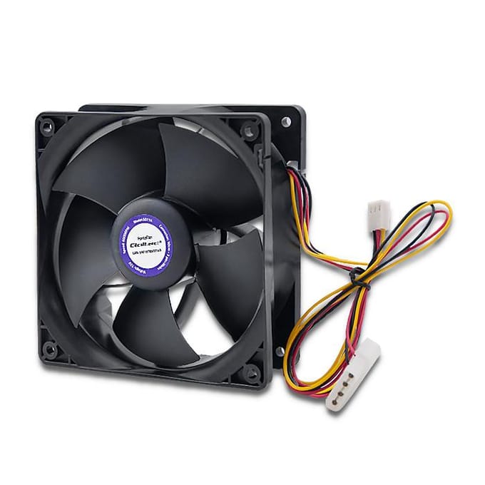 Qoltec Fan ForceFan 6000 RPM |   120 mm |   12V