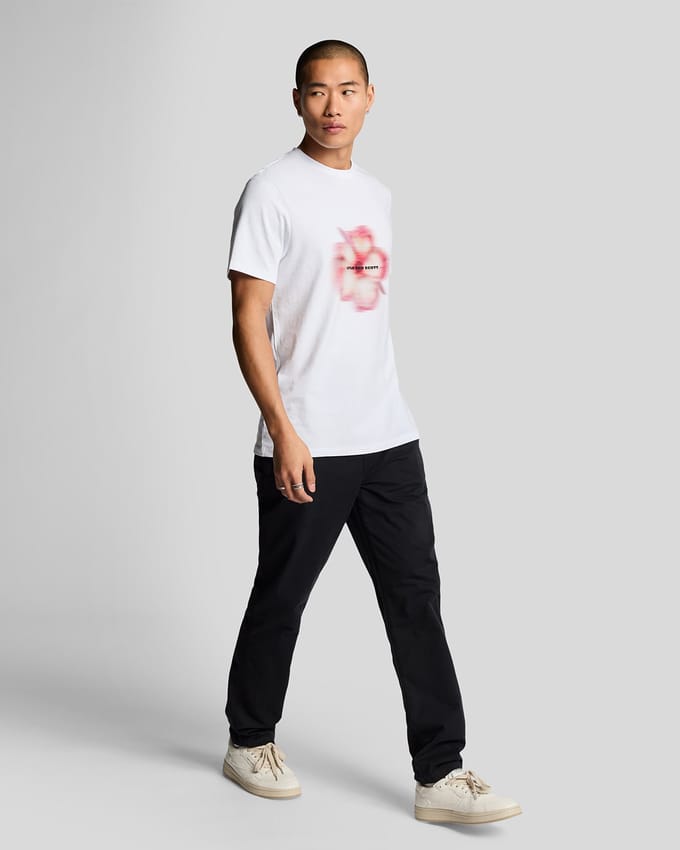 Lyle & Scott Straight Leg Chino - Zwart