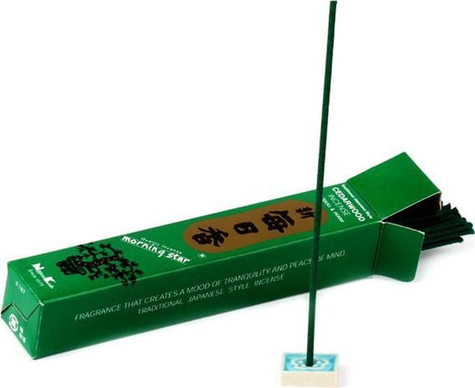 Morning Star Japanse Wierook Cedarwood