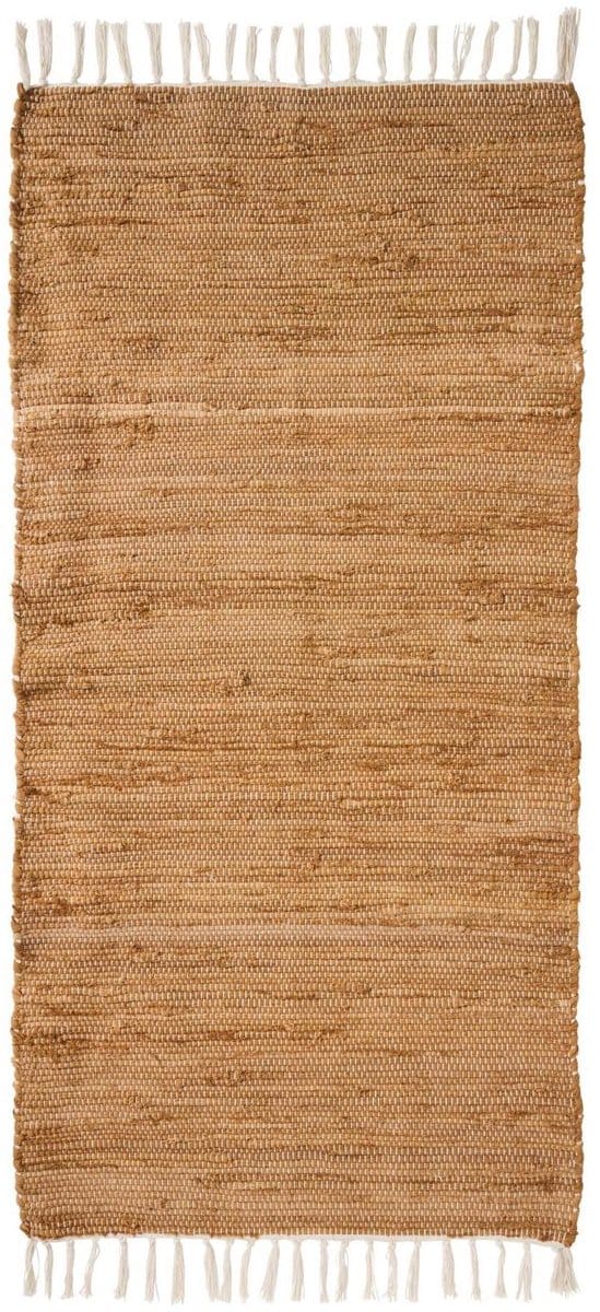 Ib Laursen - Vloerkleed 60x120 cm - Katoen - Clay (Rood-Bruin)