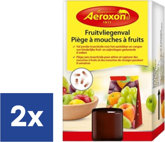 Aeroxon Fruitvliegenval - 2 Stuks