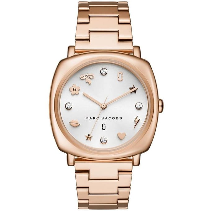 Montre pour femme Marc Jacobs MJ3574 Mandy Quartz 34mm rose vif