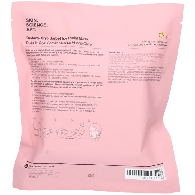 Dr Jart+ Verkoelend Masker Dr Jart+ - Cryo Sorbet Verkoelend Masker