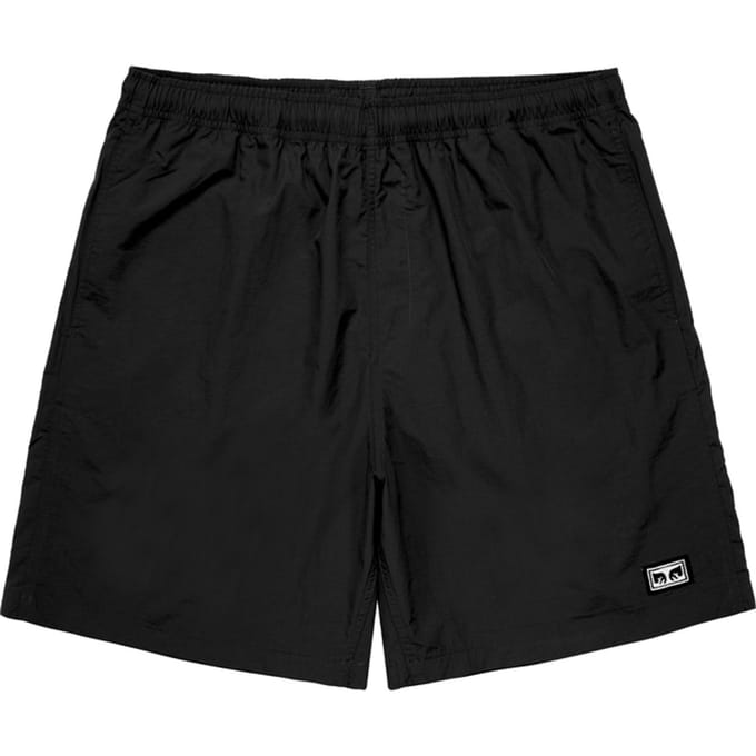 Obey Easy Eyes Nylshorts Korte Broek Zwart