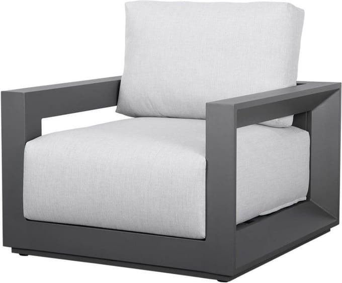 Palm Garden lounge tuinstoel aluminium antraciet