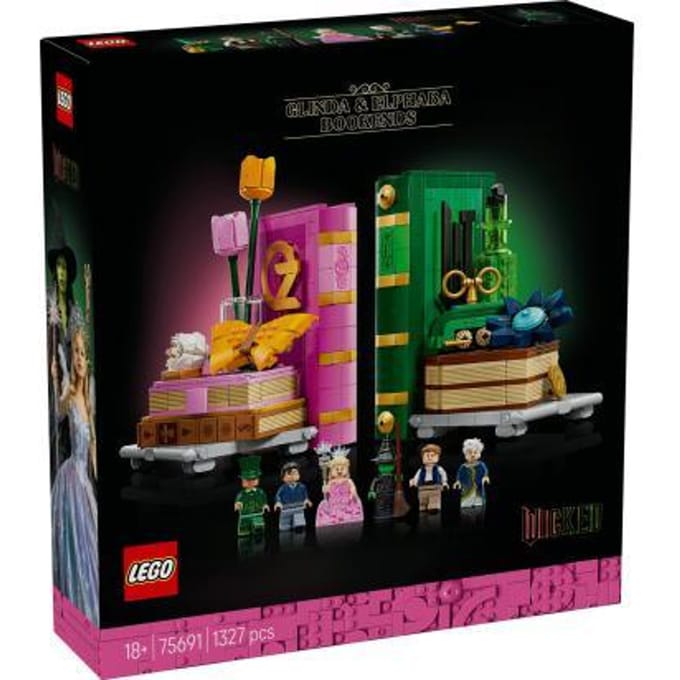 LEGO 75691 Wicked Glinda en Elphaba boekensteunen Bouwsets