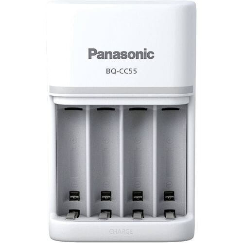 Panasonic Smart & Quick BQ-CC55 Lader voor accupacks NiMH AAA (potlood), AA (penlite)