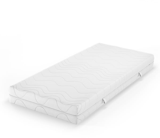 Vitalispa Koudschuim matras – 80 x 200 cm 20 cm hoogte Wit