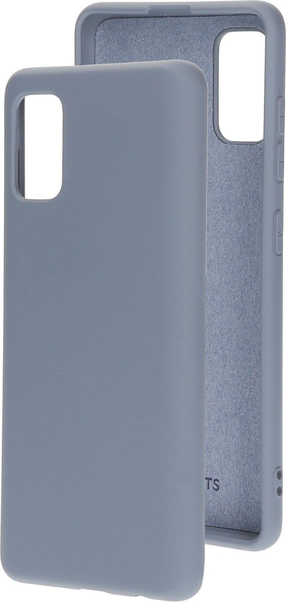 Mobiparts hoesje geschikt voor de Samsung Galaxy A41 - Siliconen - Grijs