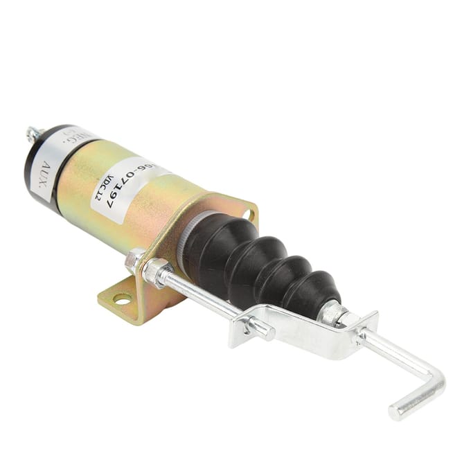 Afsluitmagneetventiel Brandstofstop Uitvalventiel Generatoraccessoire DC 12V 366?07197