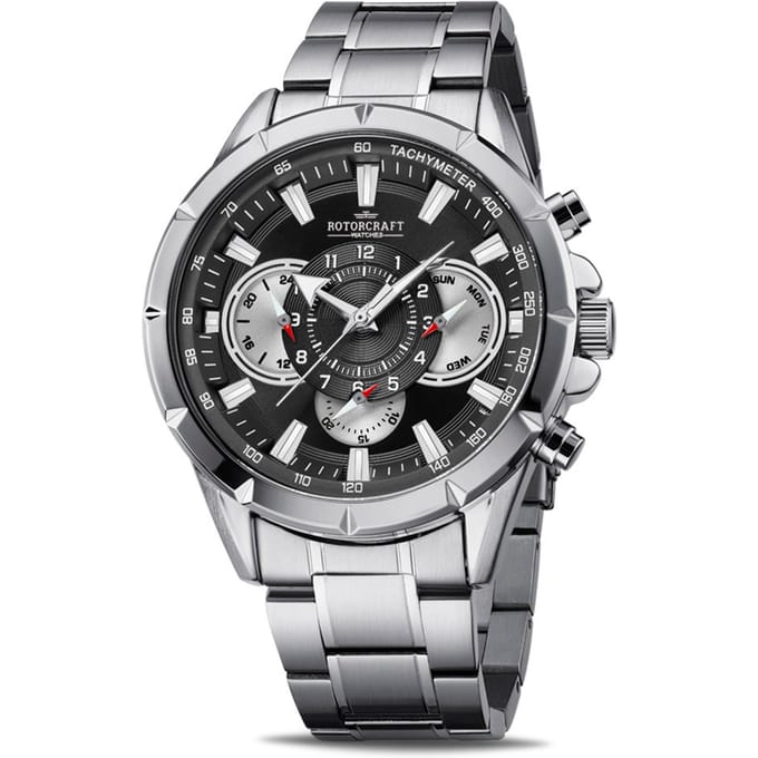 Rotorcraft - Heren Horloge Savage - Zilver