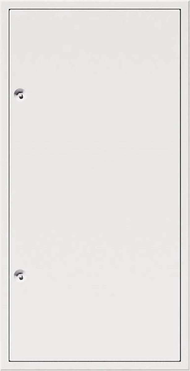 Inspectiedeur - Toegangsdeur Luik - Afwerking Wand - Vierkante Sluiting - 500x800mm - Wit
