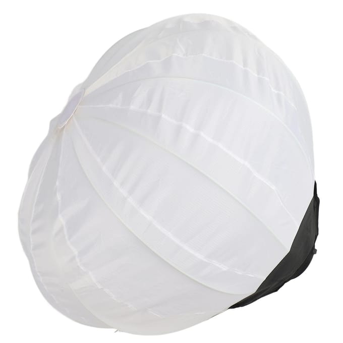 Lanterne Softbox Modificateur de lumière douce 65 cm Forme de boule Lanterne Softbox pour diffusion en direct white
