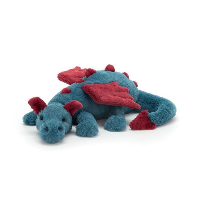 Internet celebrity sky dragon pop grappig jely pluche speelgoed regenboog sneeuw draak pop groot kussen cadeau 50cm