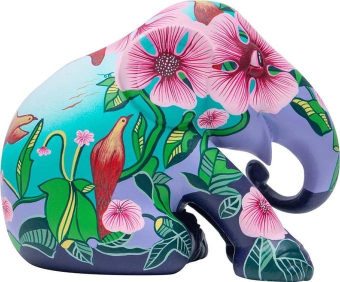 Tropic Feeling 15 cm Elephant Parade Handgemaakt Olifantenstandbeeld