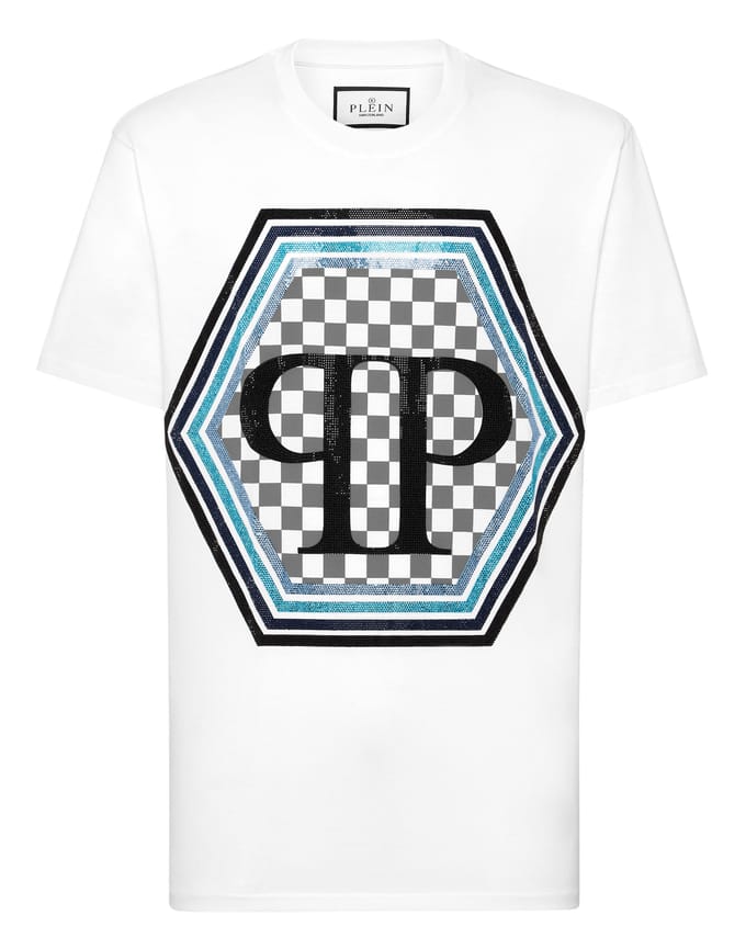 T-Shirt Ronde Hals Hexagon