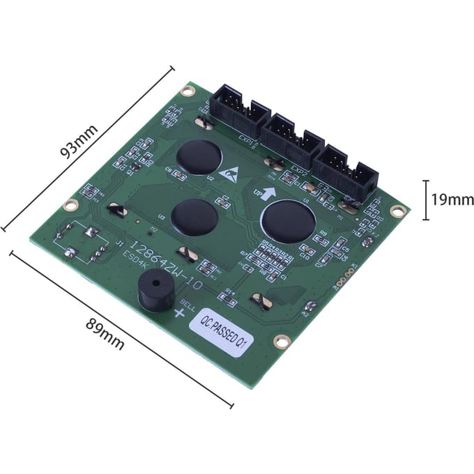 3D Printer Scherm 12864 Display LCD Scherm Controlebord Accessoires Compatibel met Ender3 3s 3x pro veelkleurig